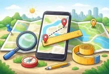 come misurare una distanza su google maps